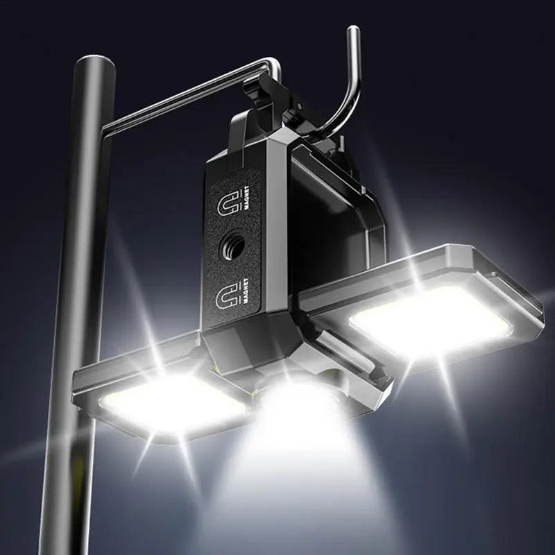Nyckelringsficklampa 1000 lumen - Uppladdningsbar & vattentät