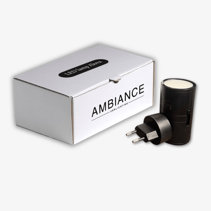LED Plugglampa Dimbart Nattljus med Sensor