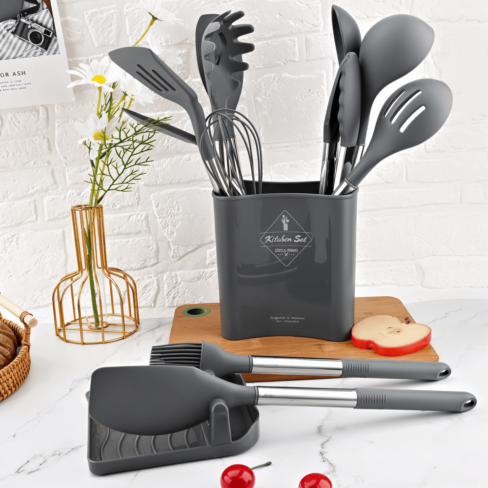 Silikon Köksredskap Set 12 Delar KitchenPro
