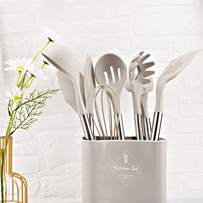 Silikon Köksredskap Set 12 Delar KitchenPro