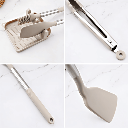 Silikon Köksredskap Set 12 Delar KitchenPro