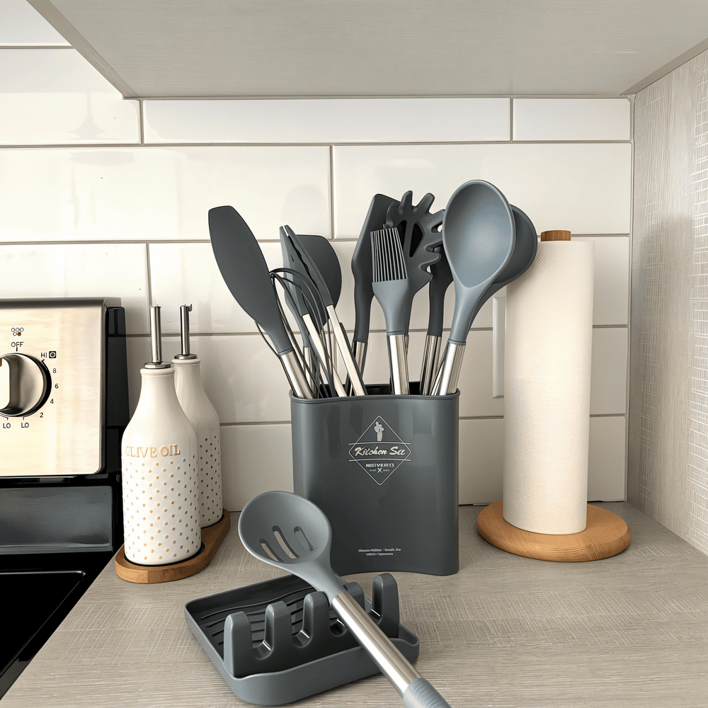 Silikon Köksredskap Set 12 Delar KitchenPro