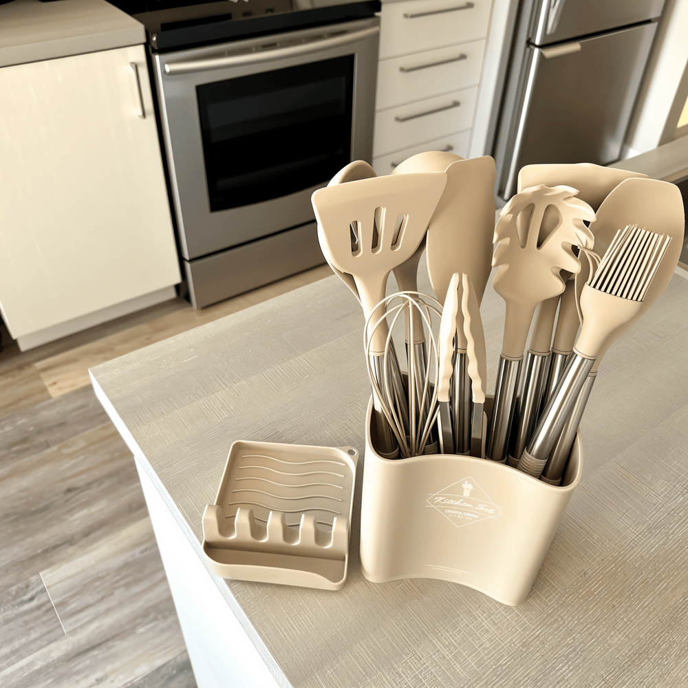 Silikon Köksredskap Set 12 Delar KitchenPro
