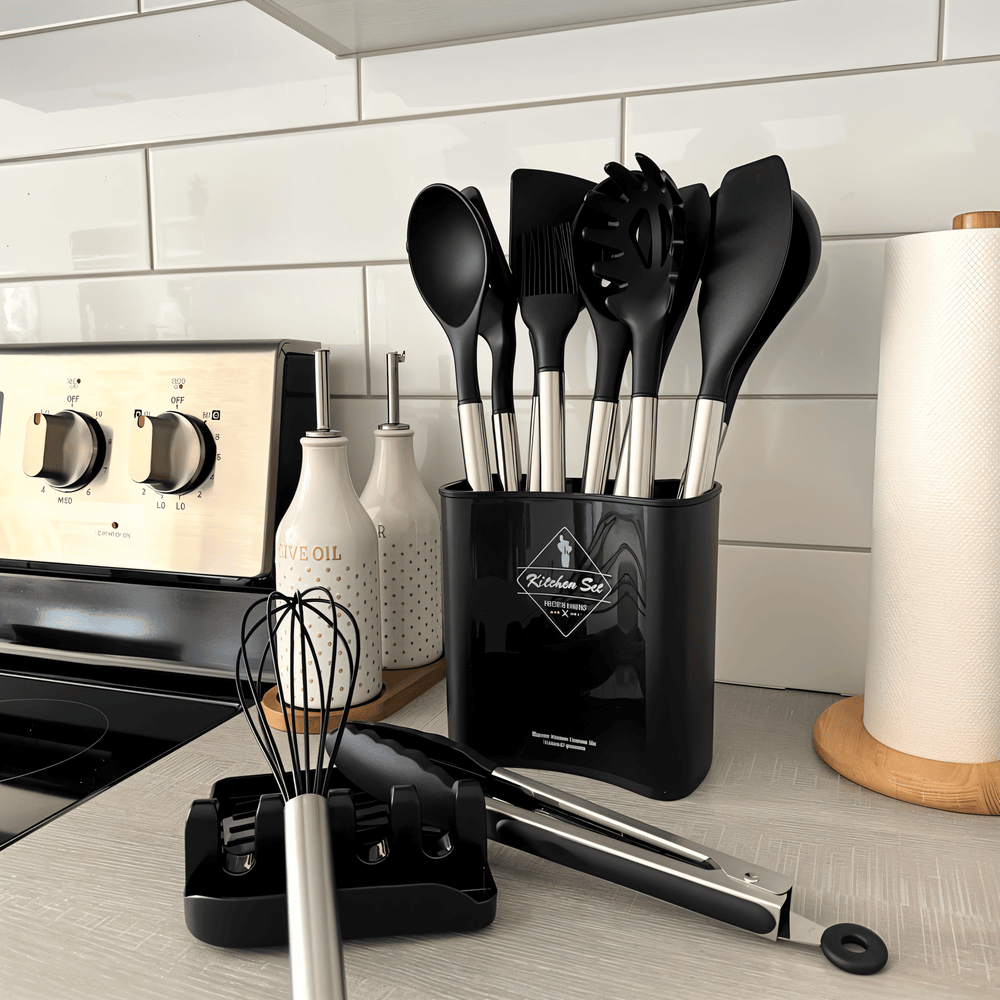 Silikon Köksredskap Set 12 Delar KitchenPro