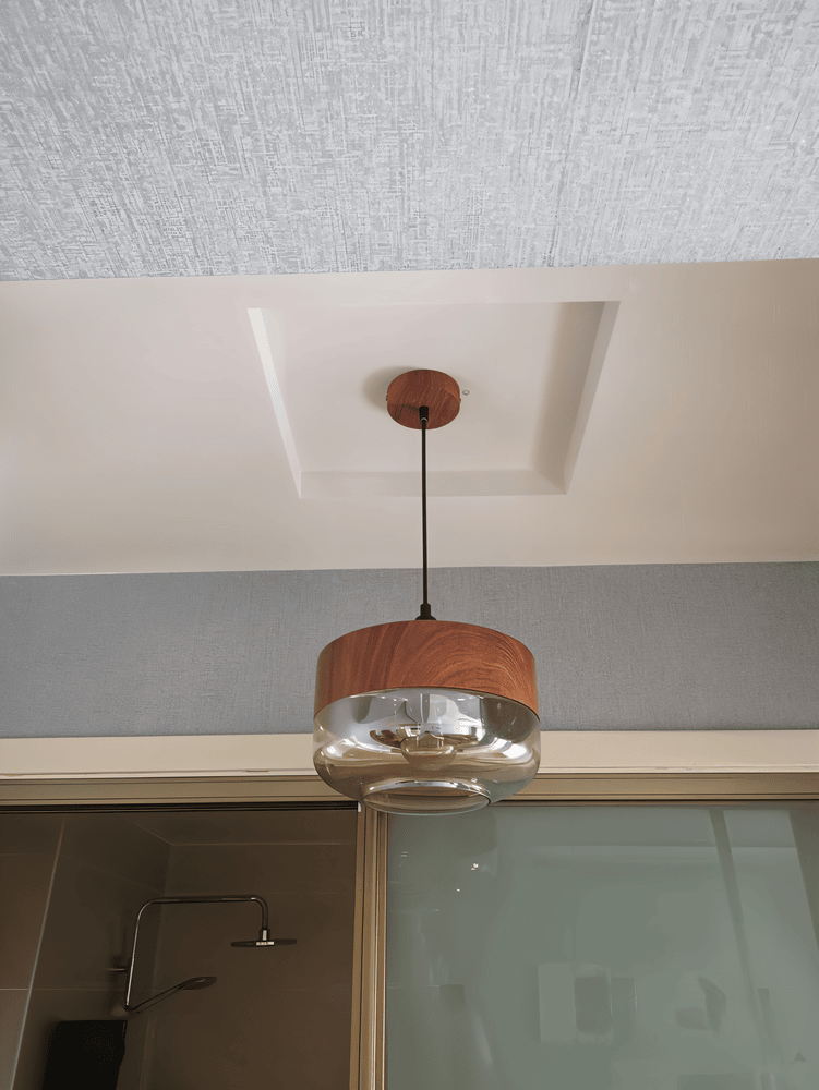 Retro Pendellampa i Glas – Modern Nordisk Taklampa