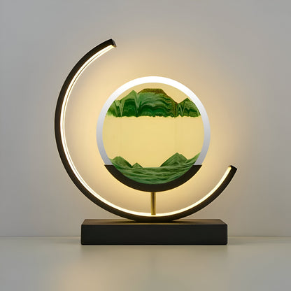 Sand Glow – sandlampa med app och fjärrkontroll – dimbar med 3 ljusfärger