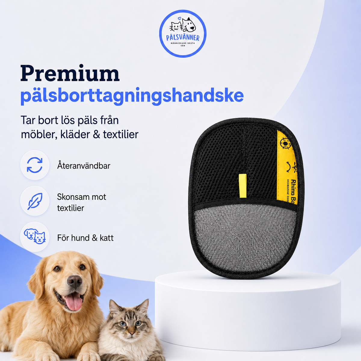 Premium Pälsborttagningshandske