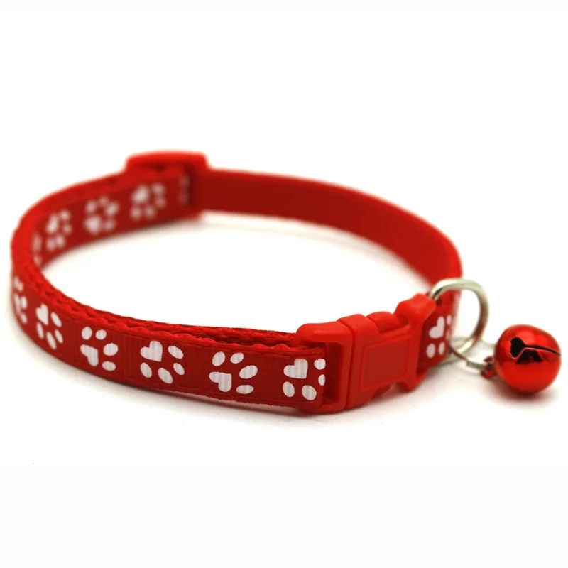 Justerbart halsband för katt & hund med bjällra