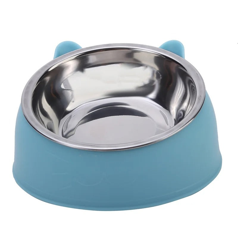 Rostfri skål för katt & hundvalp 100ML