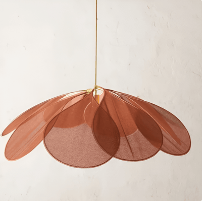 Blomformad Tyg Taklampa LED