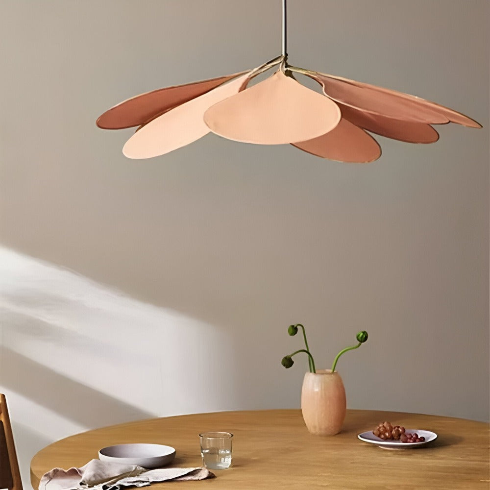 Blomformad Tyg Taklampa LED