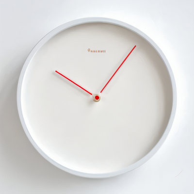 Metall Väggklocka utan Siffror – Circ O’Clock Tyst & Elegant Design