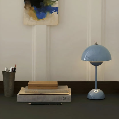 Elegant Flower LED Bordslampa – Sladdlös & Dimbar