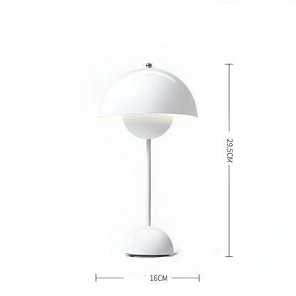 Elegant Flower LED Bordslampa – Sladdlös & Dimbar
