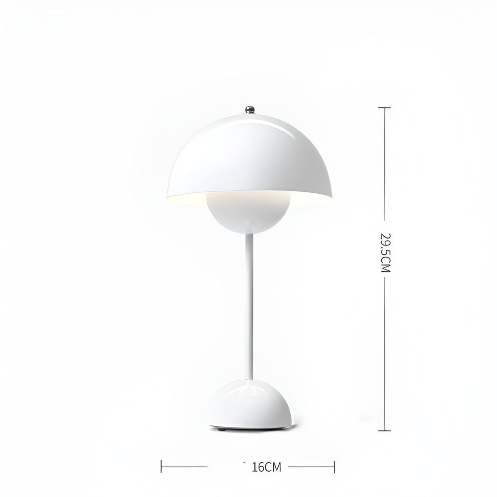 Elegant Flower LED Bordslampa – Sladdlös & Dimbar