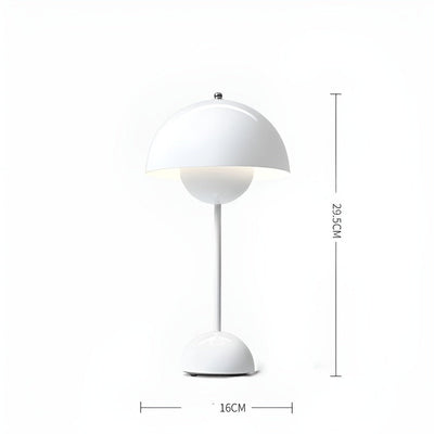 Elegant Flower LED Bordslampa – Sladdlös & Dimbar