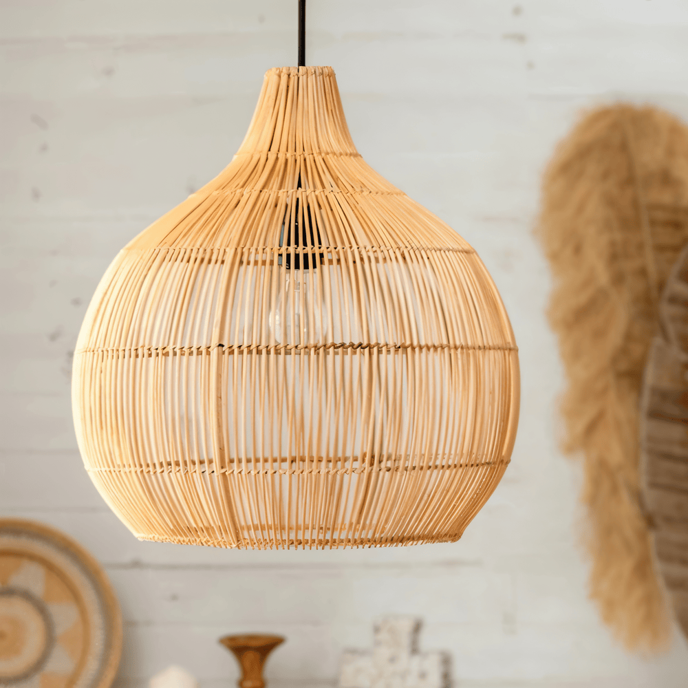 Flätad Ljusbur Pendellampa