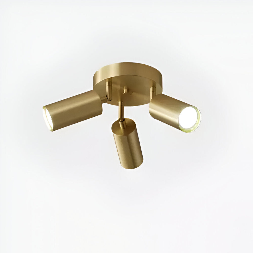 Mässing LED Spotlight Taklampa