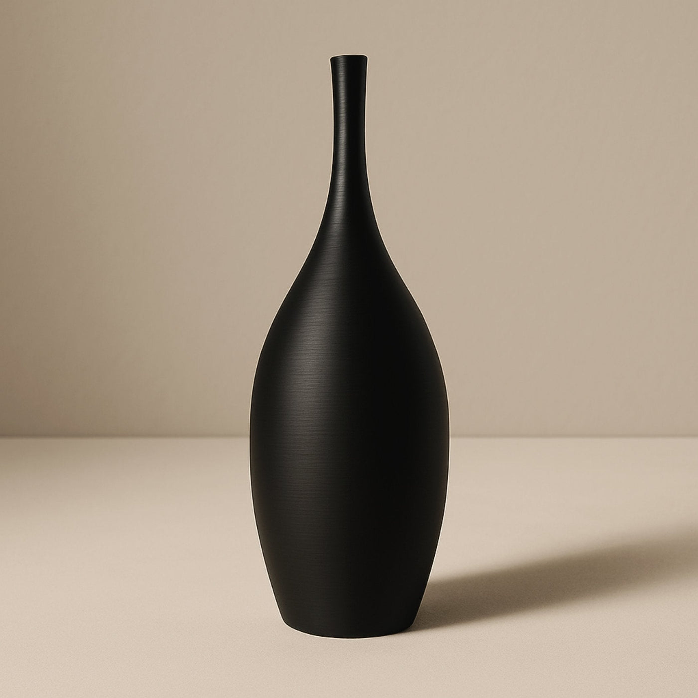 Miro Svart Skulptural Keramikvas