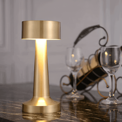 RetroLight USB-bordslampa – Trådlös Retrodesign