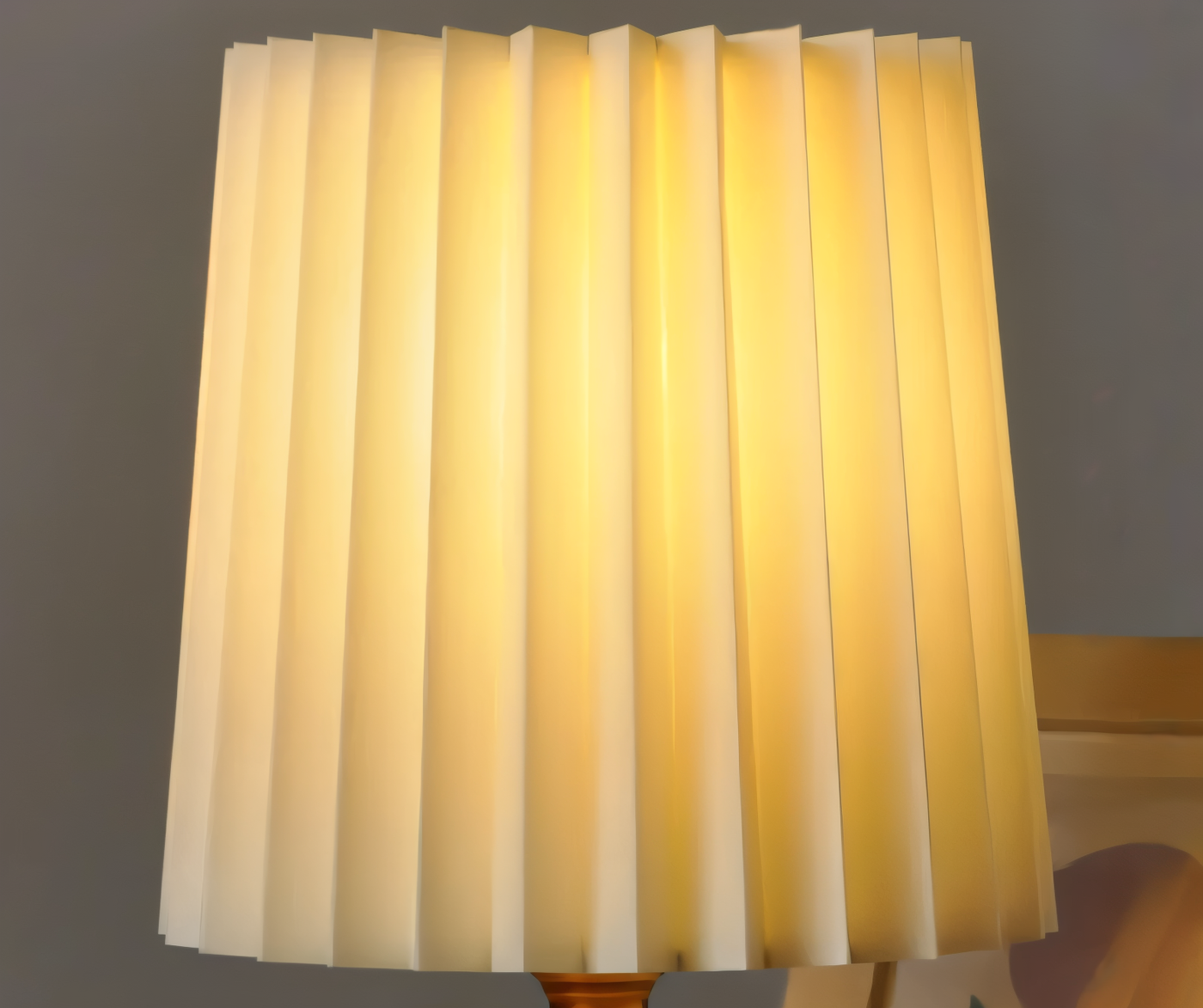 ScandiChic Bordslampa i Trä – Varm LED-belysning