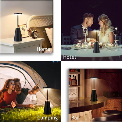 Sleek Lamp LED Bordslampa – Sladdlös & Justerbar