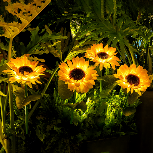 SolGlow – Solcellsdriven Solroslampa