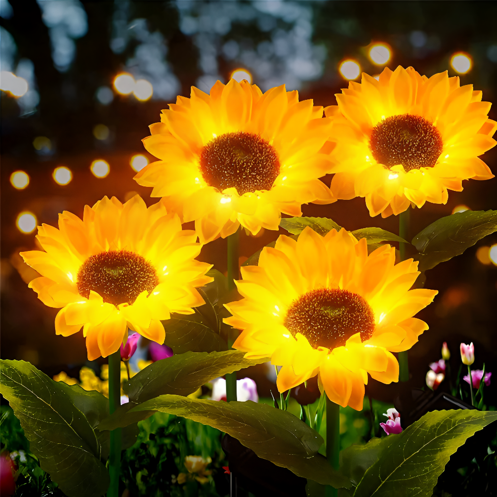 SolGlow – Solcellsdriven Solroslampa