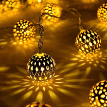 Solcell LED Ljusslinga Rostfri