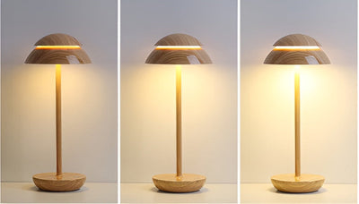 UmbraGlow LED Bordslampa – Retrodesign & Bärbar