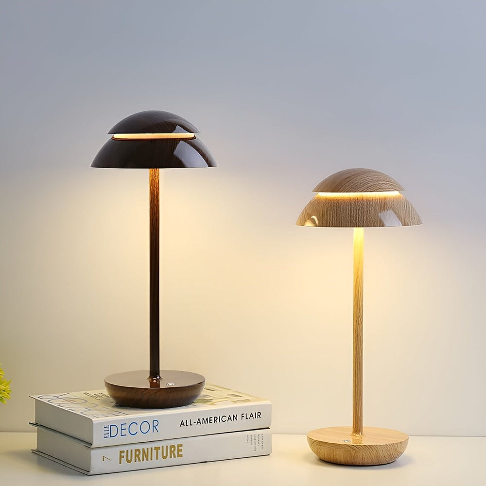 UmbraGlow LED Bordslampa – Retrodesign & Bärbar