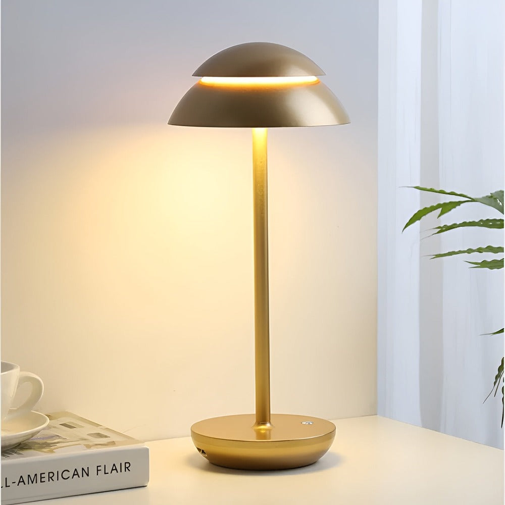 UmbraGlow LED Bordslampa – Retrodesign & Bärbar