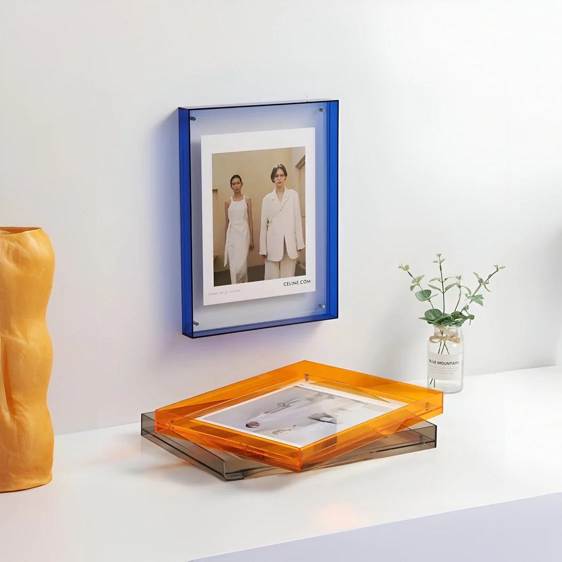 Transparent Akryl Fotoram – Modern Minimalism