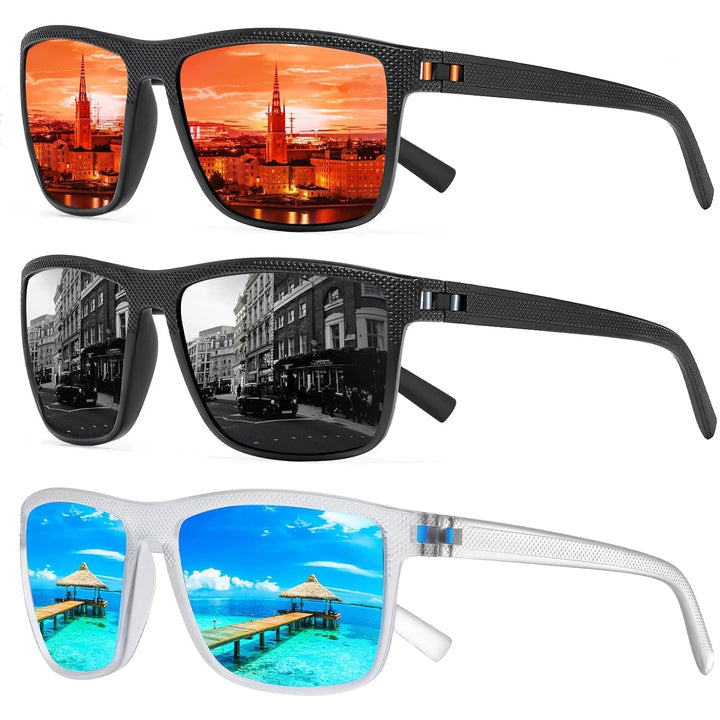 Polariserade solglasögon 3-pack – Solvion
