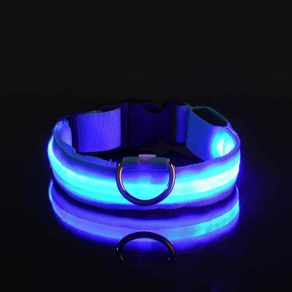 Laddningsbart LED Halsband för Hund