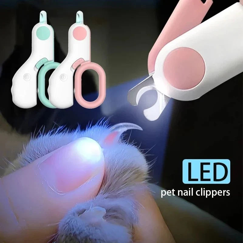 Klosax med LED-ljus för Hund och Katt