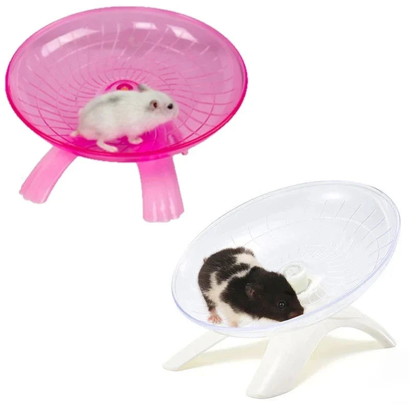 Tyst löptallrik för hamster och smådjur