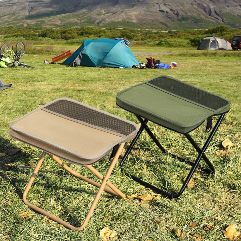 Hopfällbar Stolryggsäck 2-i-1 | Campingstol med Ryggsäck