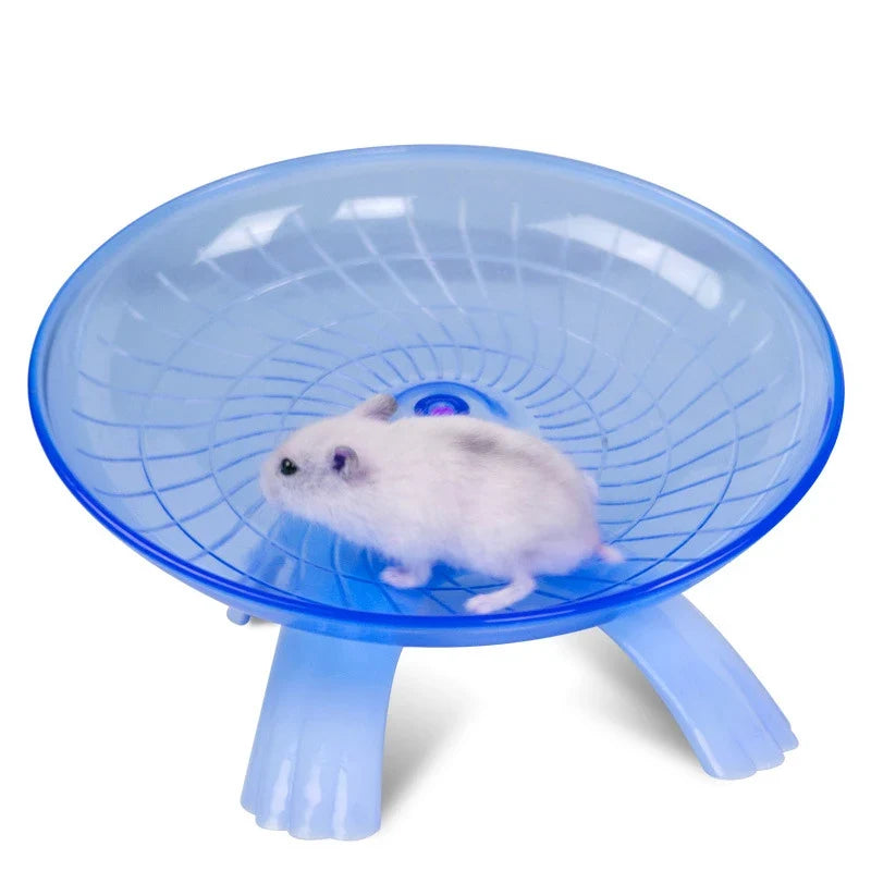 Tyst löptallrik för hamster och smådjur