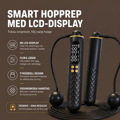 Sladdlöst Hopprep med Digital Räknare