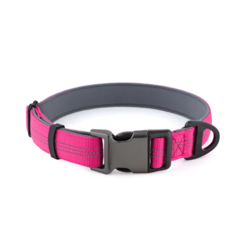 Reflekterande Hundhalsband – Mjukt & Justerbart