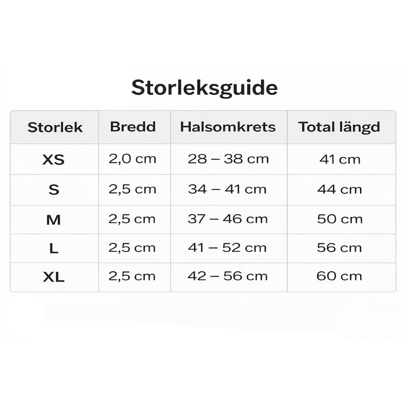 LED-halsband för Hund & Katt