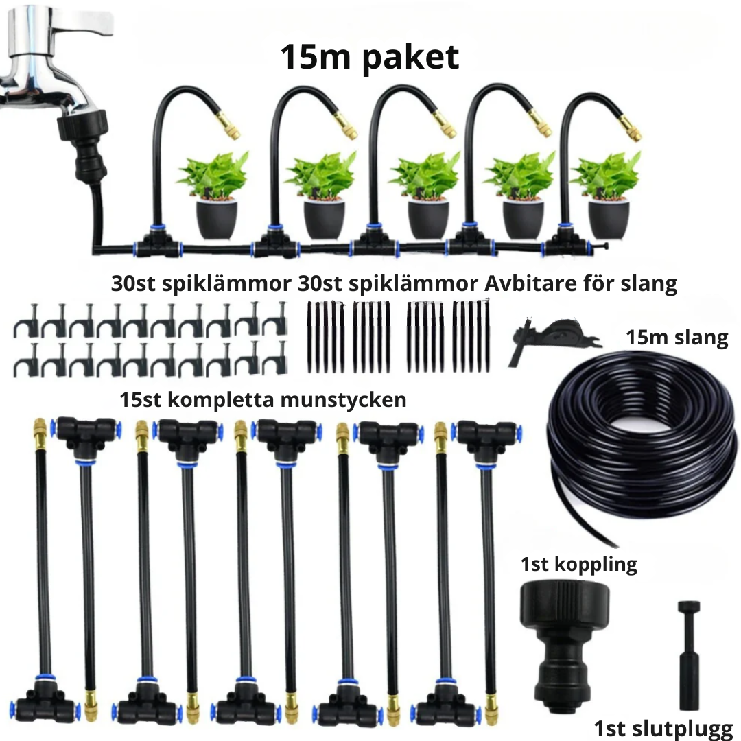 Bevattningssystem & Timer