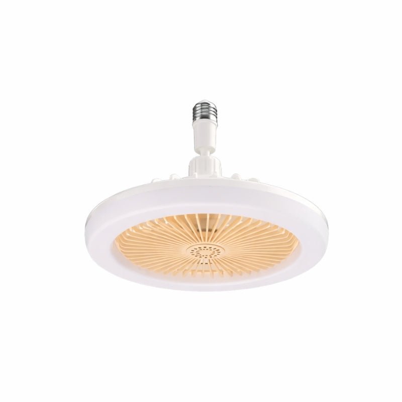 Takfläkt med led lampa och E27 sockel