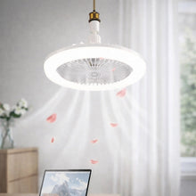 Takfläkt med led lampa och E27 sockel