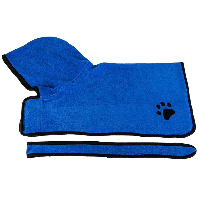 Torkhandduk huva för hund – superabsorberande mikrofiber