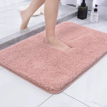 Ultra-Mjuk Halkfri Badrumsmatta – Snabbtorkande Mikrofiber