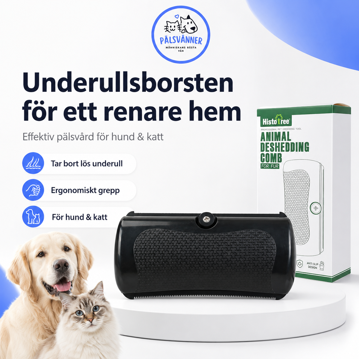 Underullsborsten – För Ett Renare Hem & En Gladare Pälsvän