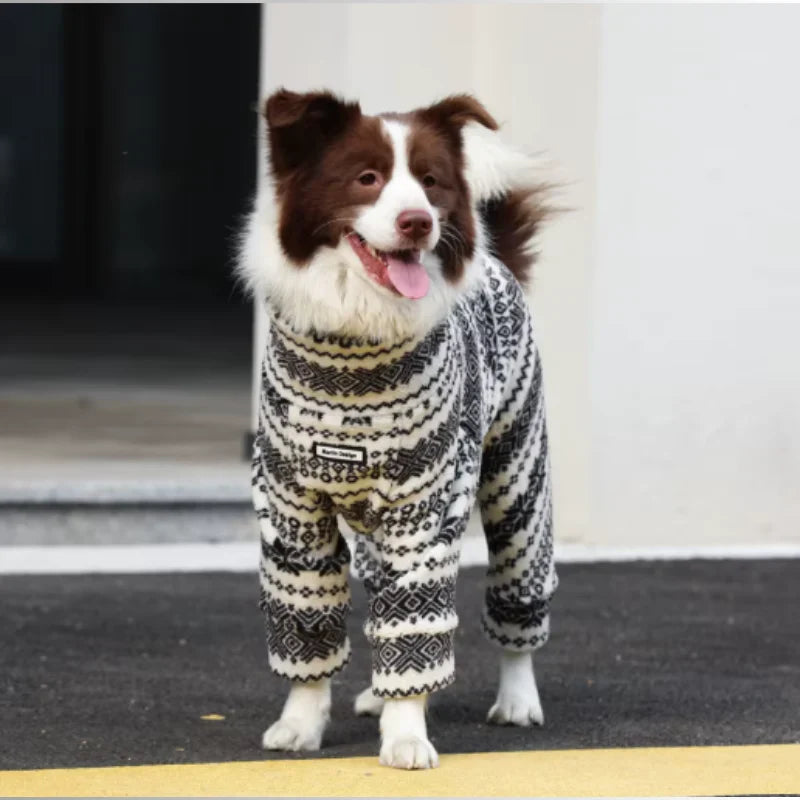 Värmande Hunddress för Större Raser