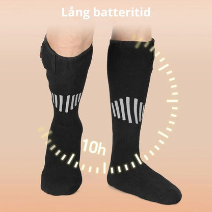 Värmestrumpor med batteri för kyla & outdoor